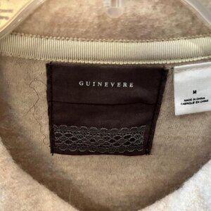 Anthropologie Guinevere, M, Cream/White